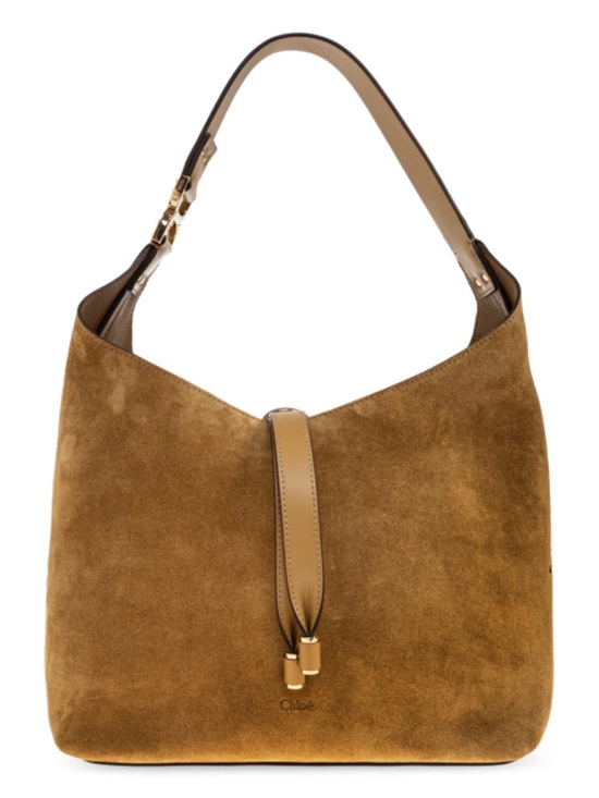 Chloe Handbags - CHLOE Marcie Hobo small suede leather shoulder bag